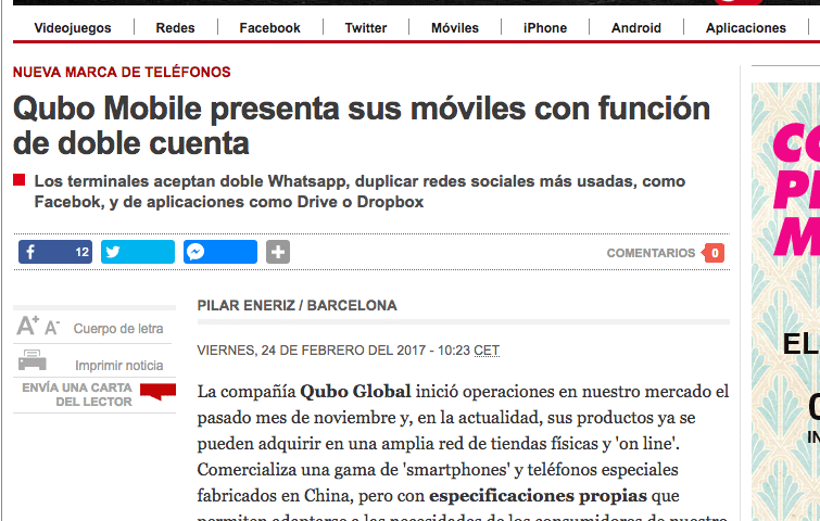 Nota El Periodico